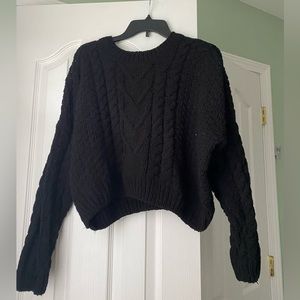 Altar’d State black cropped sweater